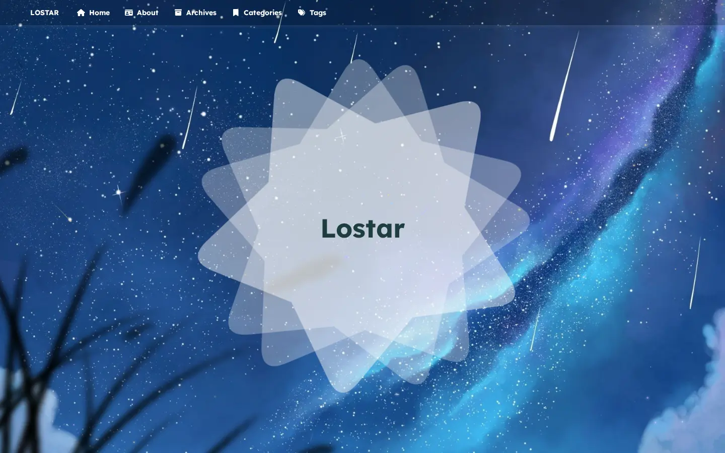 Blog Hexo cho Lostar